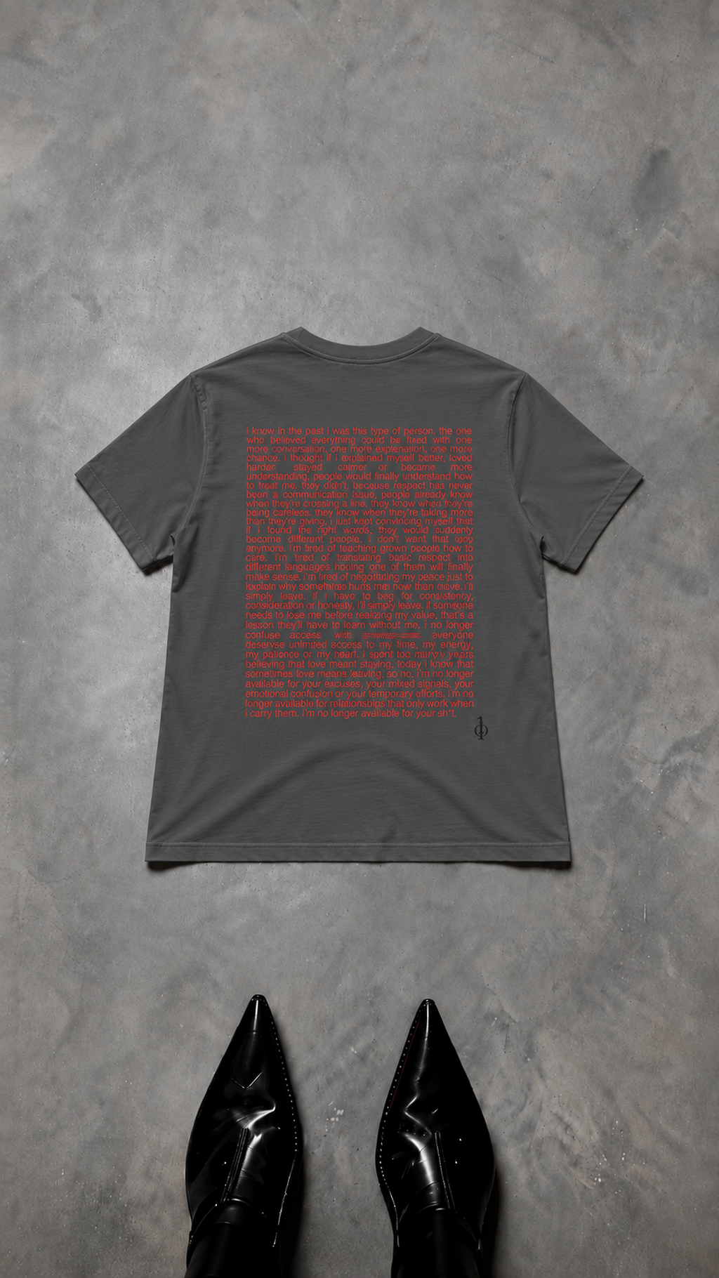 "NO LONGER AVAILABLE FOR YOUR SHIT" T SHIRT UNISEXE