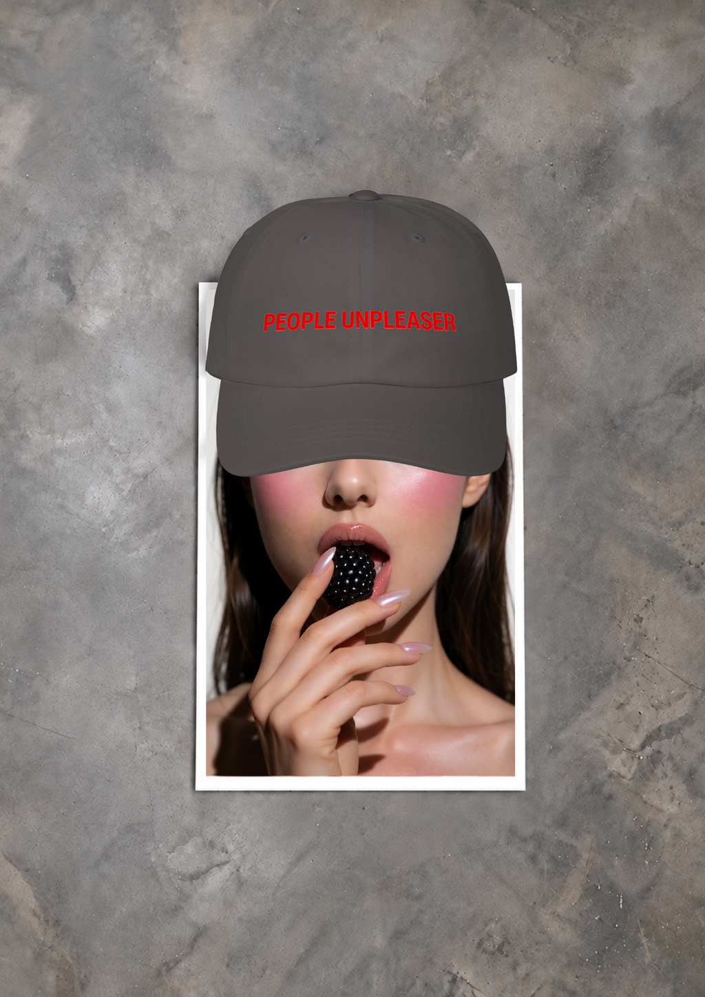 "PEOPLE UNPLEASER" - CASQUETTE